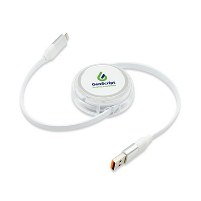 Nexus 4-in-1 Retractable Cable with Interchangeable Connectors